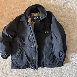 Zara Kids Black Puffer Jacket
